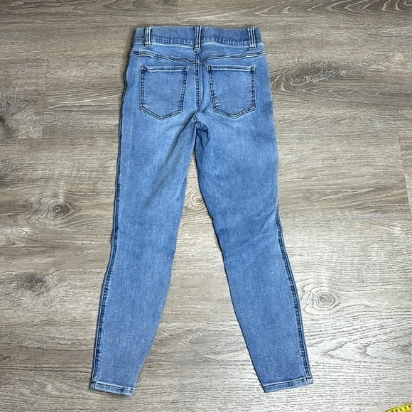 SPANX Blue Wash Pull-On Ankle Skinny Jeans High Rise Sz S - Picture 5 of 11